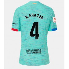 Barcelona Ronald Araujo #4 Tredje Tröja Dam 2023-24 Korta ärmar